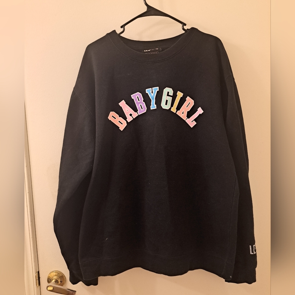 Lesdomakeup Pastel Babygirl Crewneck (XL)
